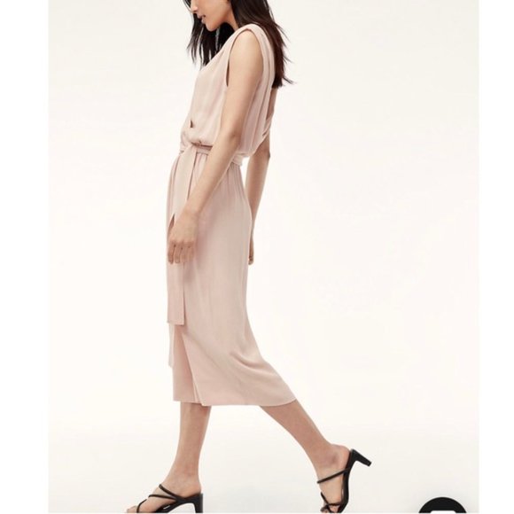 Blush Aritzia Maximillian Jumpsuit - Picture 4 of 6